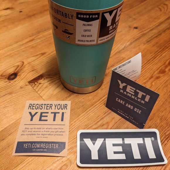 Yeti Rambler 20oz tumblr NWT - Picture 2 of 4